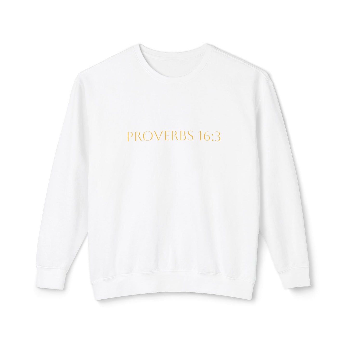 Proverbs 16:3 Women's Comfort Crewneck