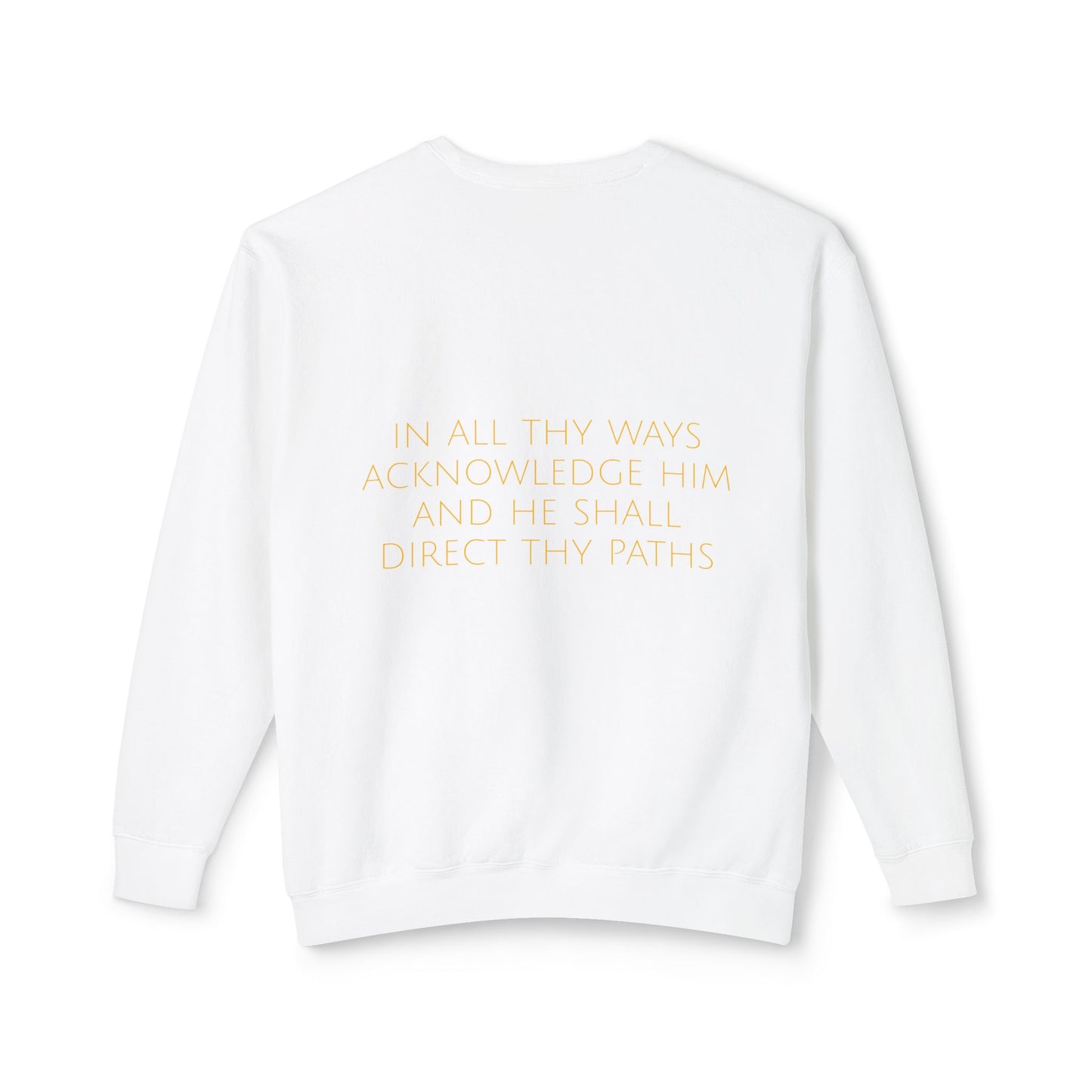 Proverbs 3:6 Comfort Crewneck
