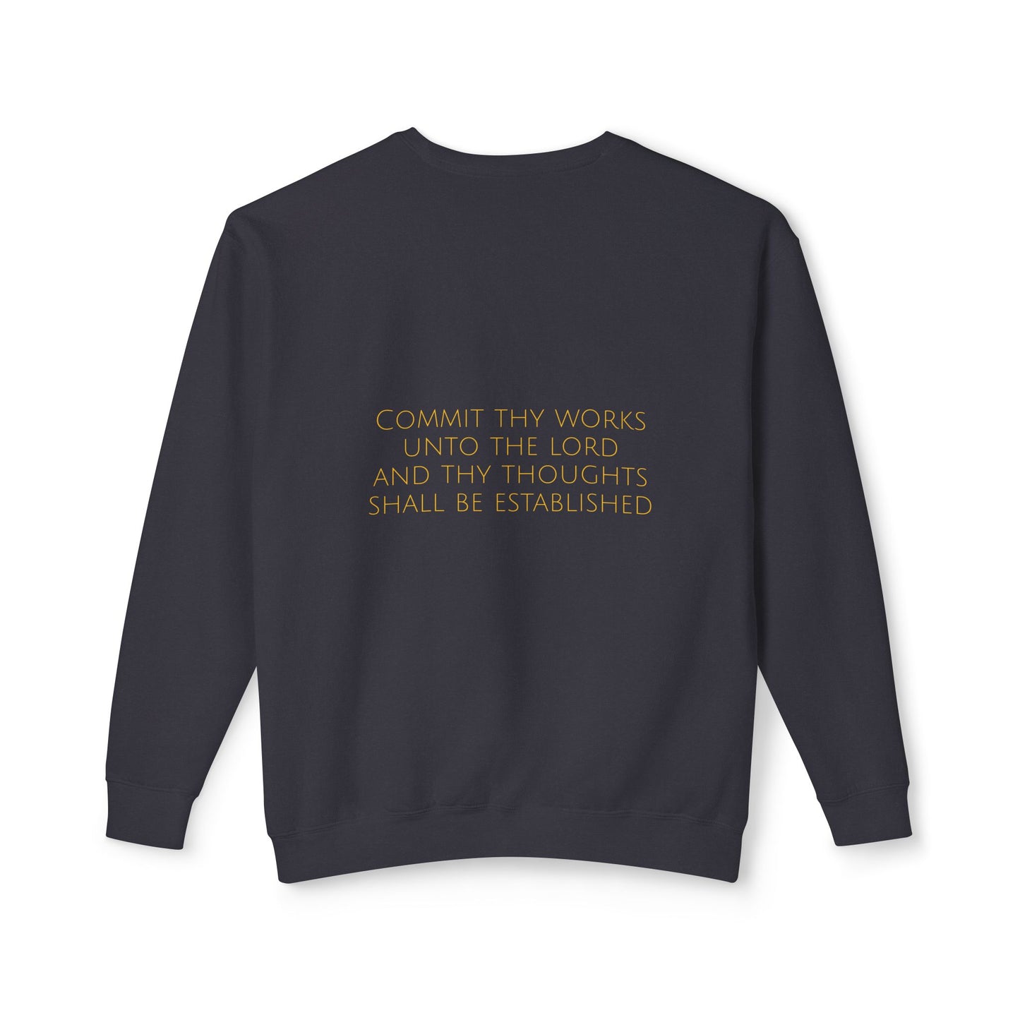 Proverbs 16:3 Comfort Crewneck