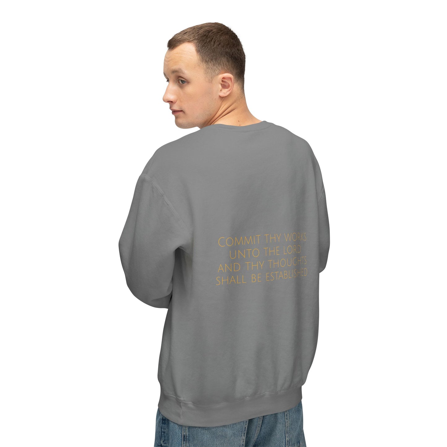 Proverbs 16:3 Comfort Crewneck