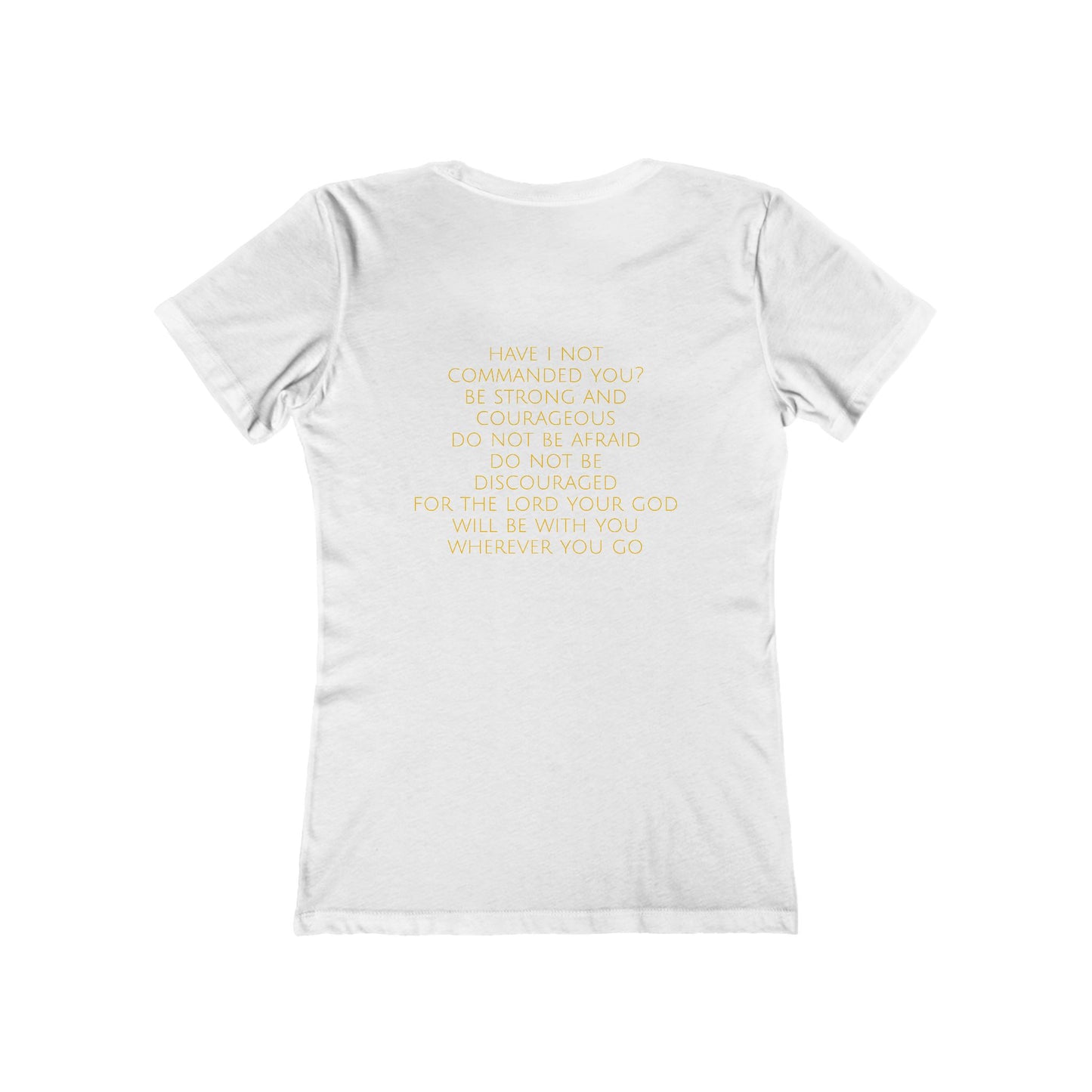 Joshua 1:9 Women's Comfort T