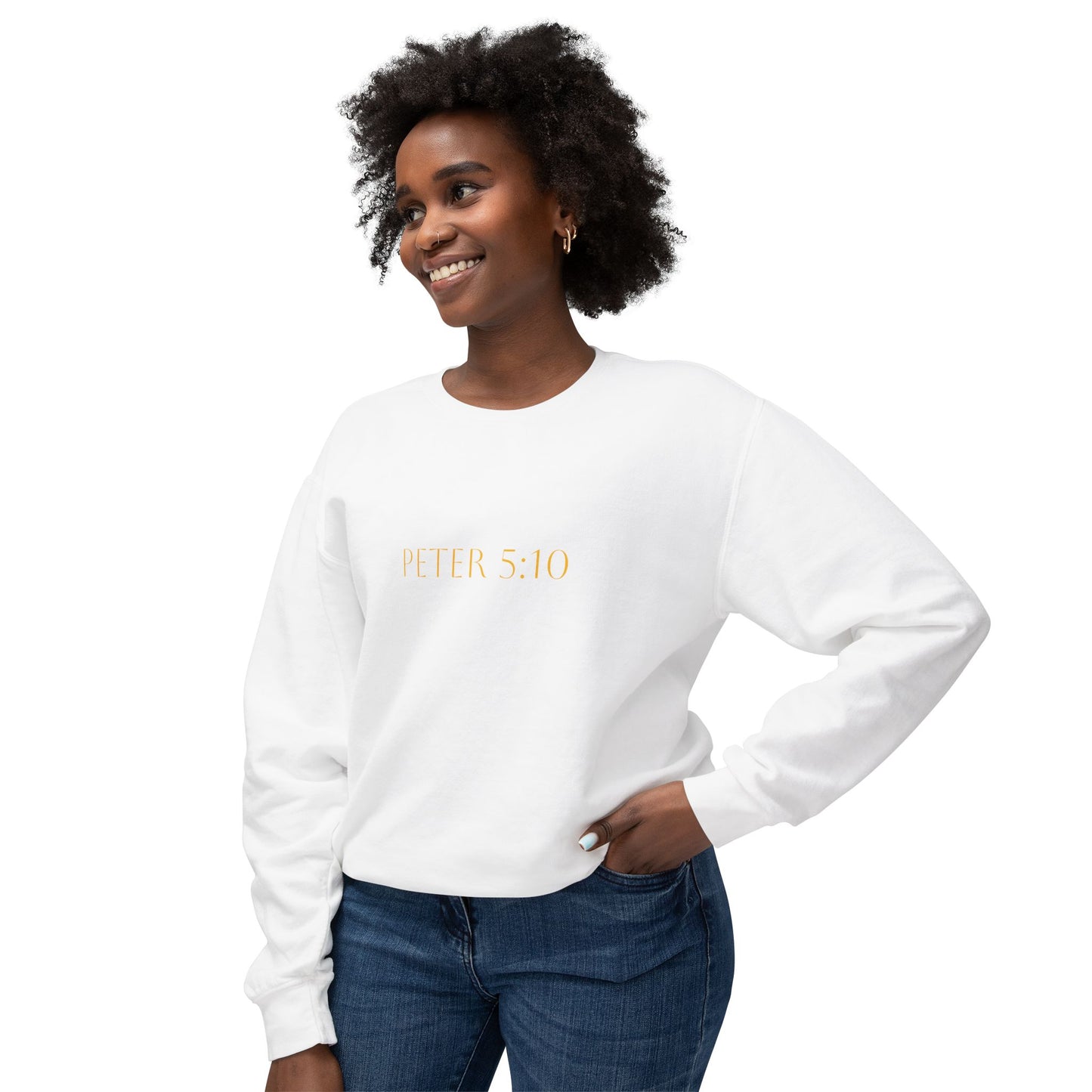 Peter 5:10 Women's Comfort Crewneck