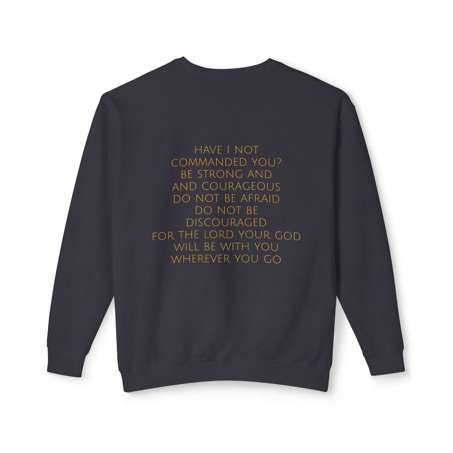 Joshua 1:9 Women's Comfort Crewneck