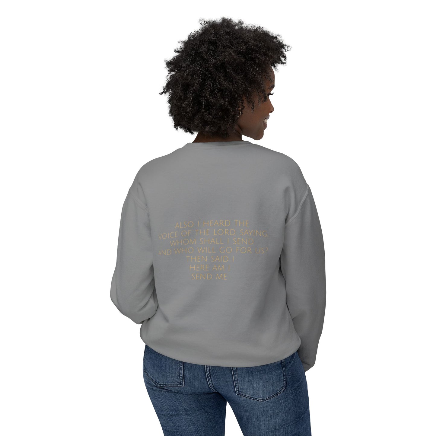 Isaiah 6:8 Women's Comfort Crewneck