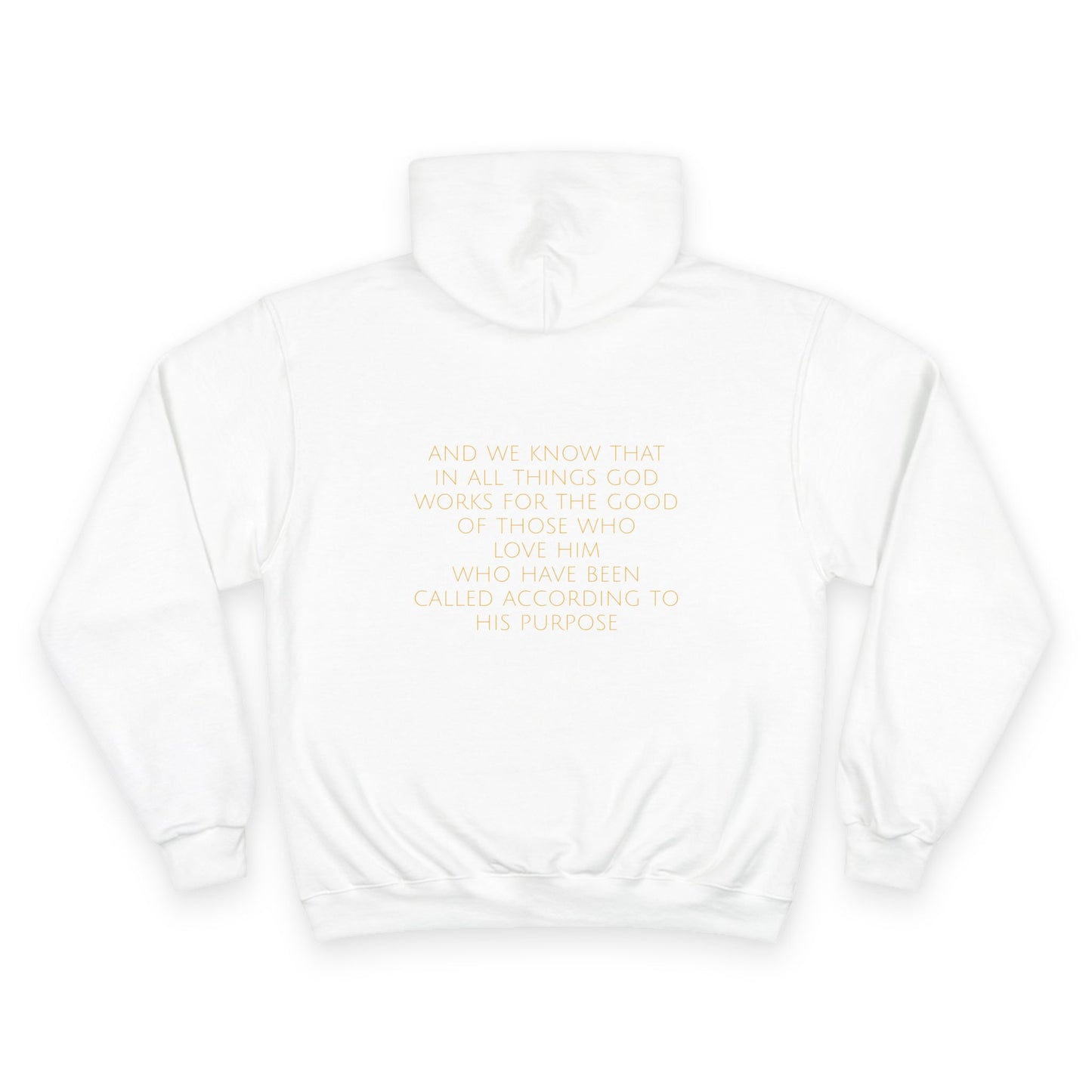 Romans 8:28 Comfort Hoodie