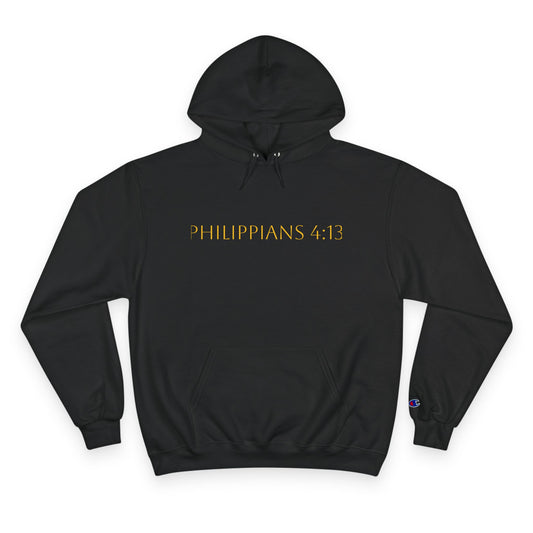 Philippians 4:13 Comfort Hoodie