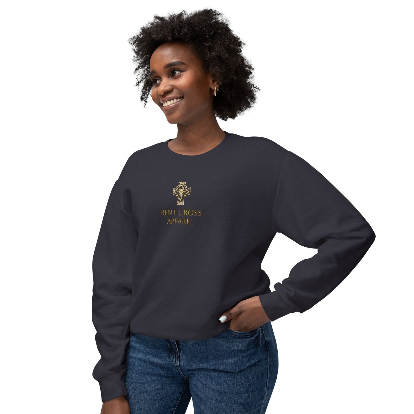 Bent Cross Signature Women's Comfort Crewneck
