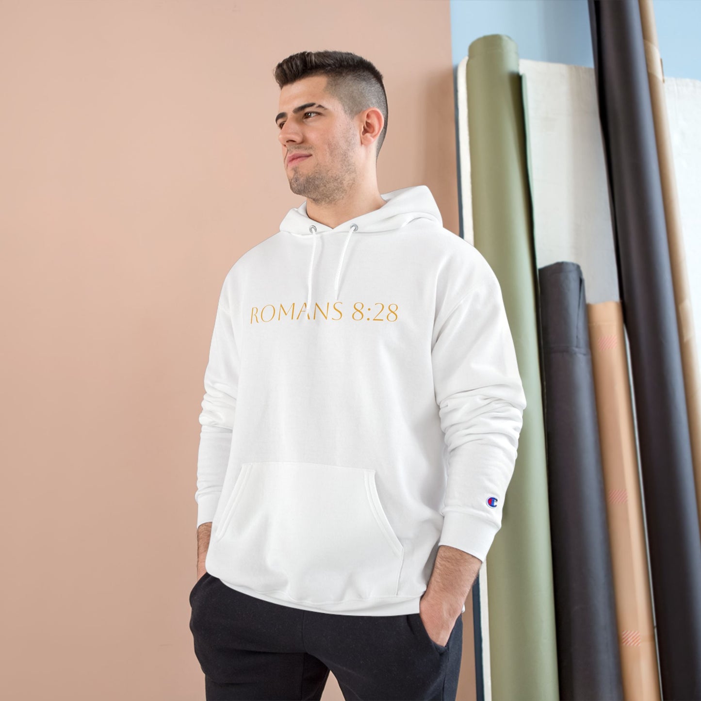 Romans 8:28 Comfort Hoodie