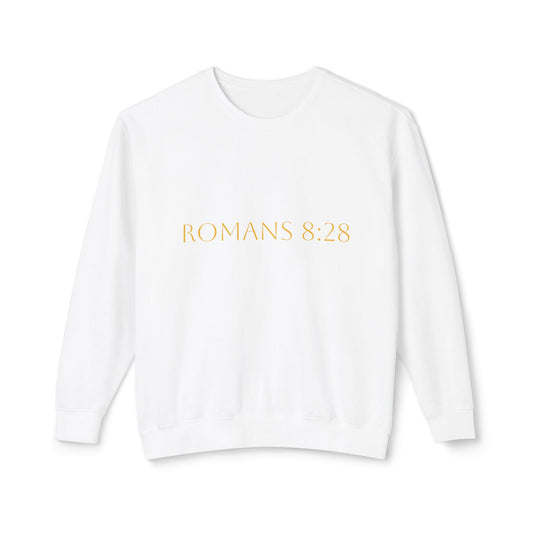 Romans 8:28 Comfort Crewneck