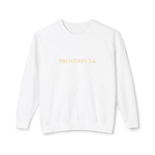 Proverbs 3:6 Women's Comfort Crewneck