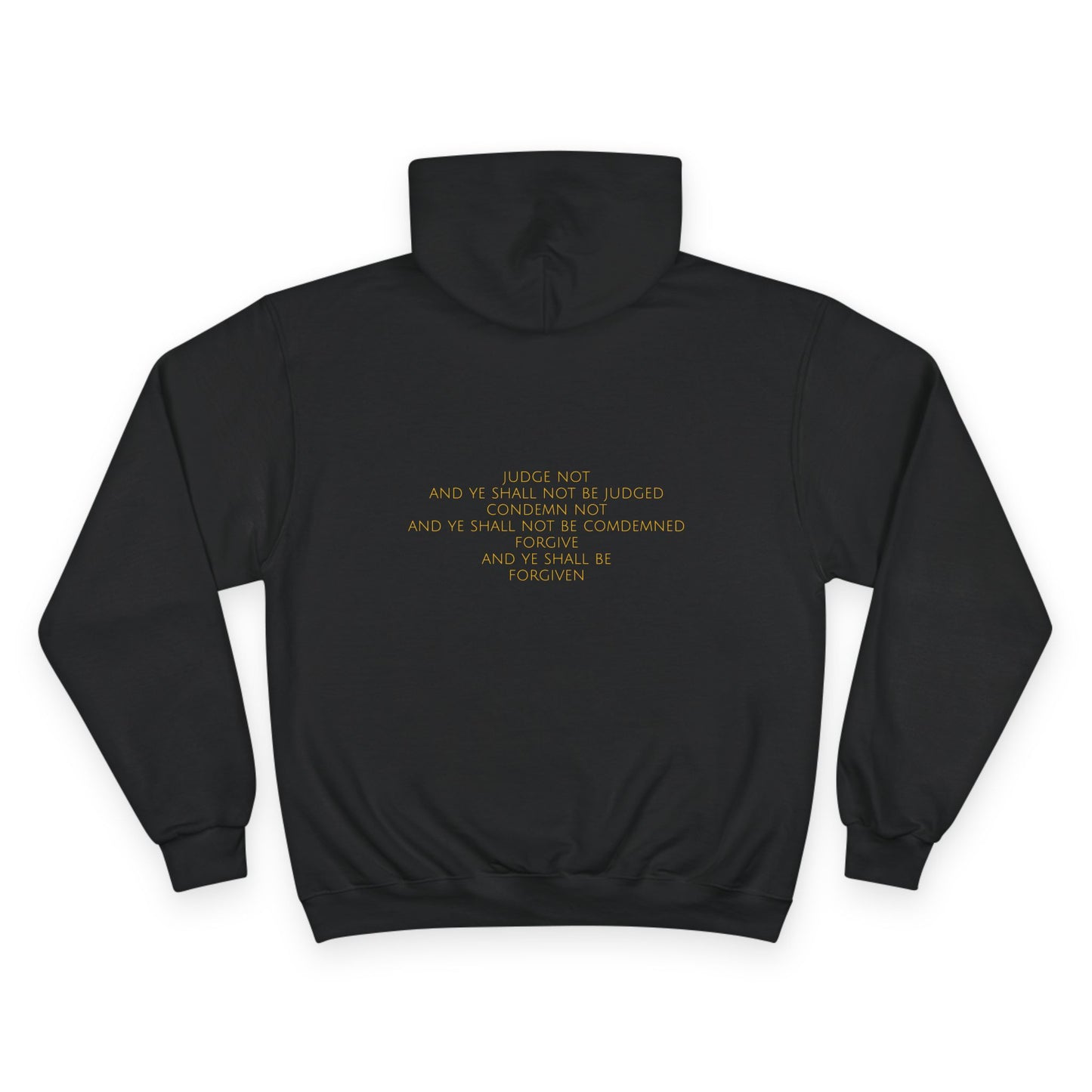Luke 6:37 Unisex Comfort Hoodie
