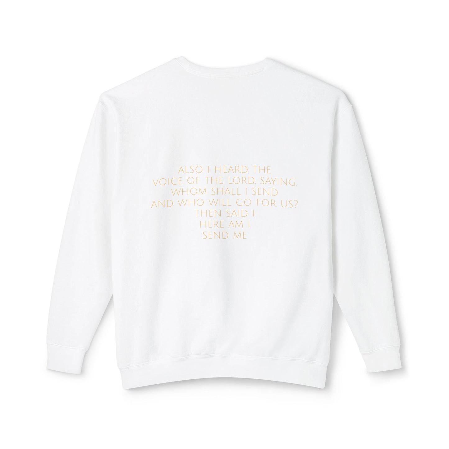 Isaiah 6:8 Women's Comfort Crewneck