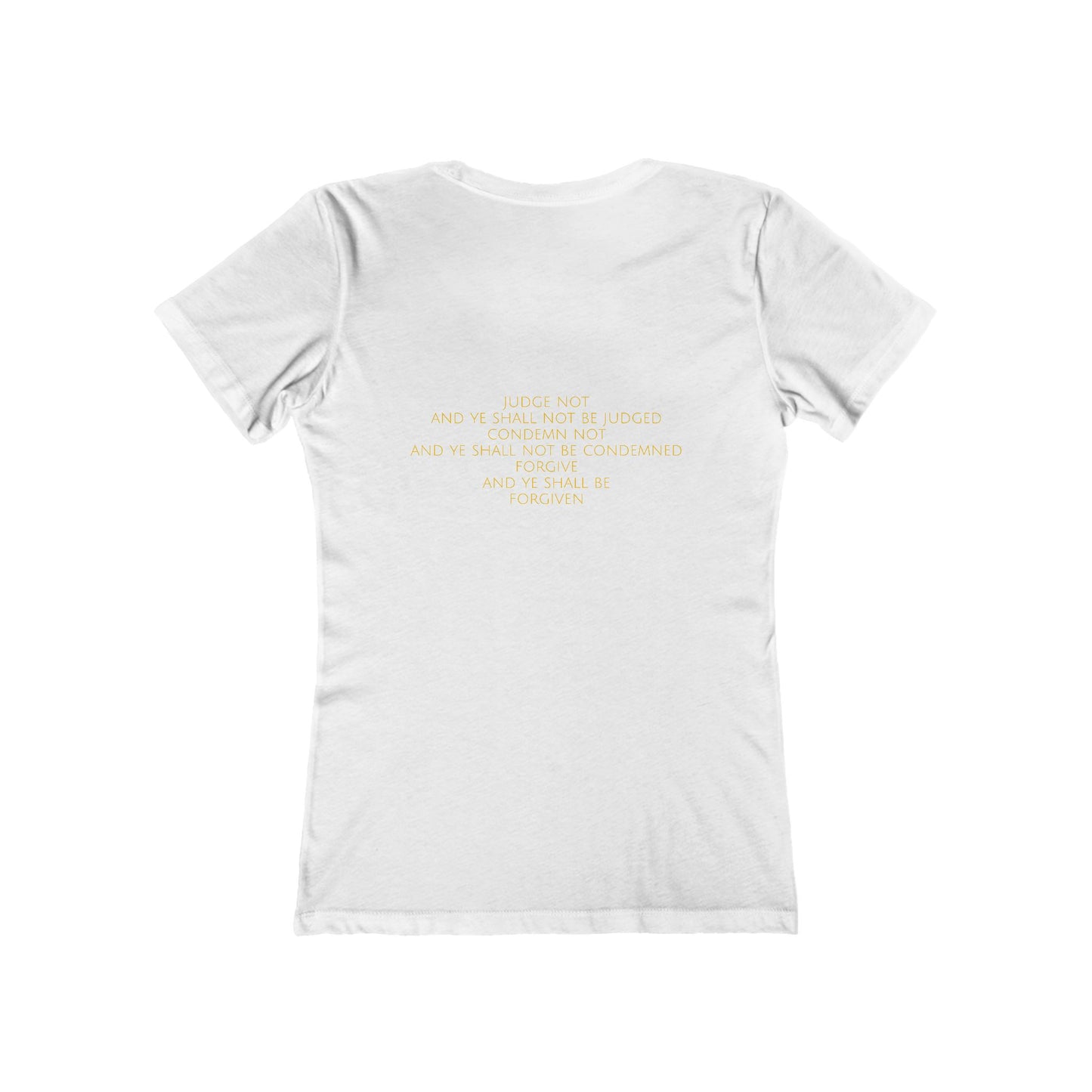 Luke 6:37 Women's Comfort T